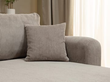 Brenor 3-personers sovesofa med chaiselong, venstrevendt - mørkebrun - Møbler - Sofaer - Sovesofaer