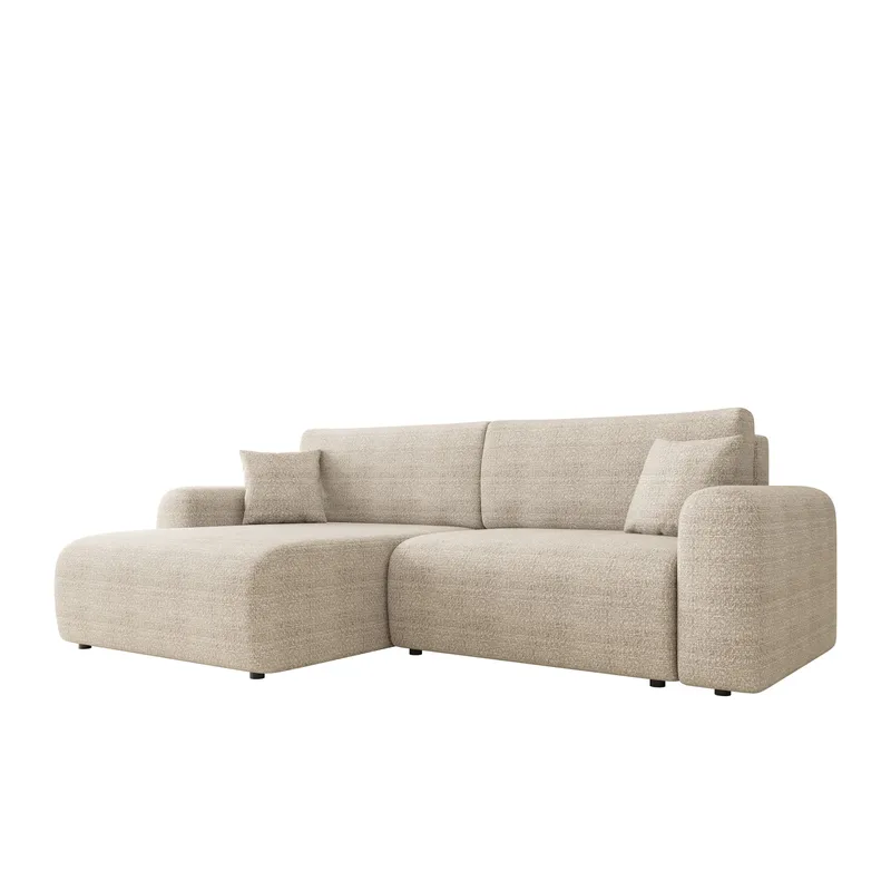Brenor Sovesofa med chaiselong 3-personers - Brun - Møbler - Sofaer - Sovesofaer