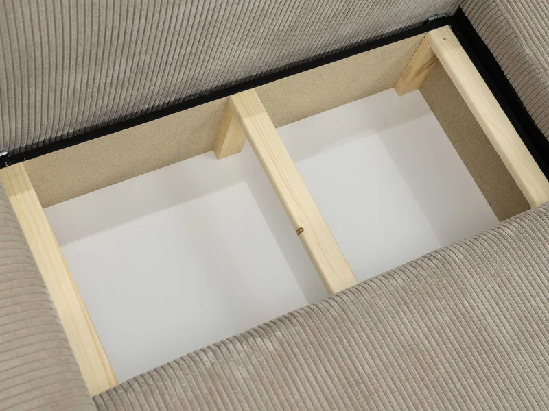 Brenor Sovesofa med chaiselong 3-personers - Brun - Møbler - Sofaer - Sovesofaer