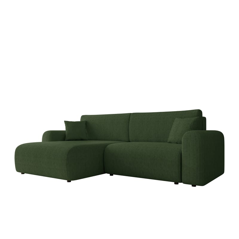 Brenor Sovesofa med chaiselong 3-personers - Brun - Møbler - Sofaer - Sovesofaer