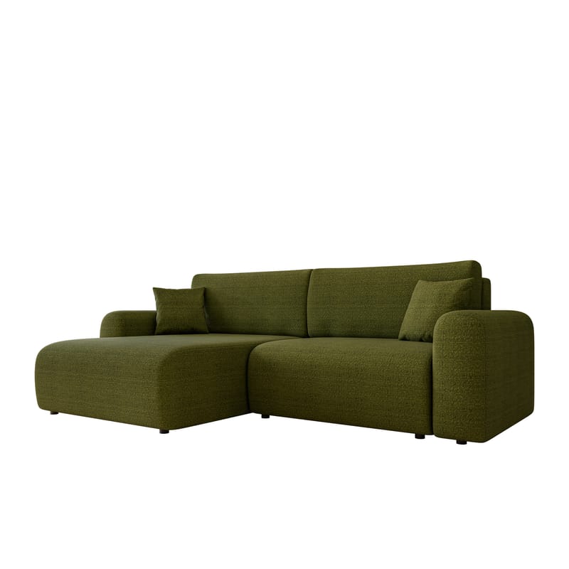 Brenor Sovesofa med chaiselong 3-personers - Brun - Møbler - Sofaer - Sovesofaer