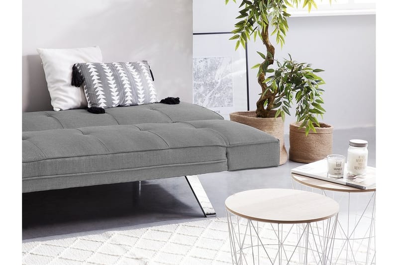 Bristol sovesofa 180 cm - Sølv - Sovesofaer - 3 personers sovesofa