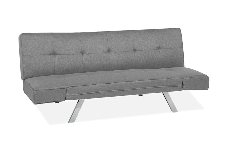 Bristol sovesofa 180 cm - Sølv - Sovesofaer - 3 personers sovesofa