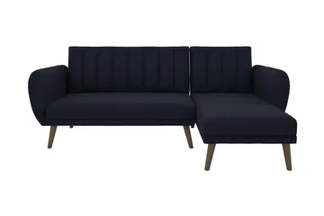 Brittany Chaiselongsovesofa Marineblå - Novogratz - Møbler - Sofaer - Sovesofaer