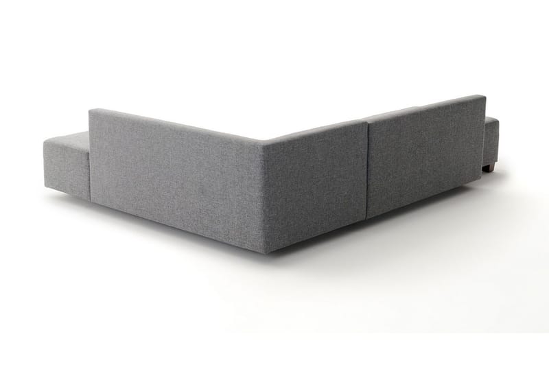 Brunei hjørnesovesofa Højre - Grå - Møbler - Sofaer - Sovesofaer