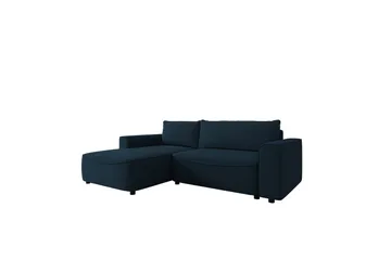 Burketown Sovesofa med Chaiselong 3-personers i Fløjl