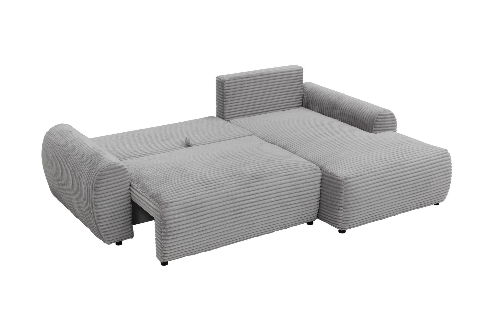 Burman Sovesofa med Chaiselong 3-personers i Manchester - Brun - Møbler - Sofaer - Sovesofaer