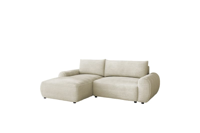 Burman Sovesofa med Chaiselong 3-personers i Manchester, Beige