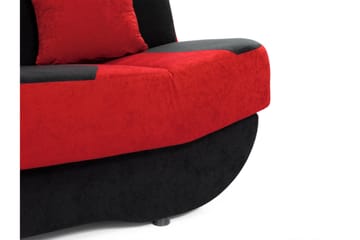 Burralla 3-personers Rektangulær Sovesofa 118x184 cm med Opbevaring i Stof - Grå - Møbler - Sofaer - Sovesofaer