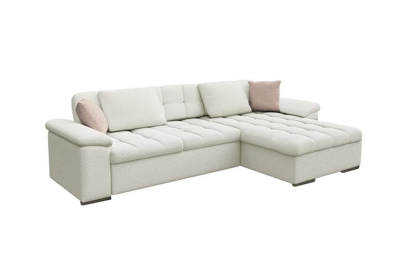 Camior 3-personers Hjørnesovesofa - Beige/Lys beige - Sovesofaer - Hjørnesovesofa