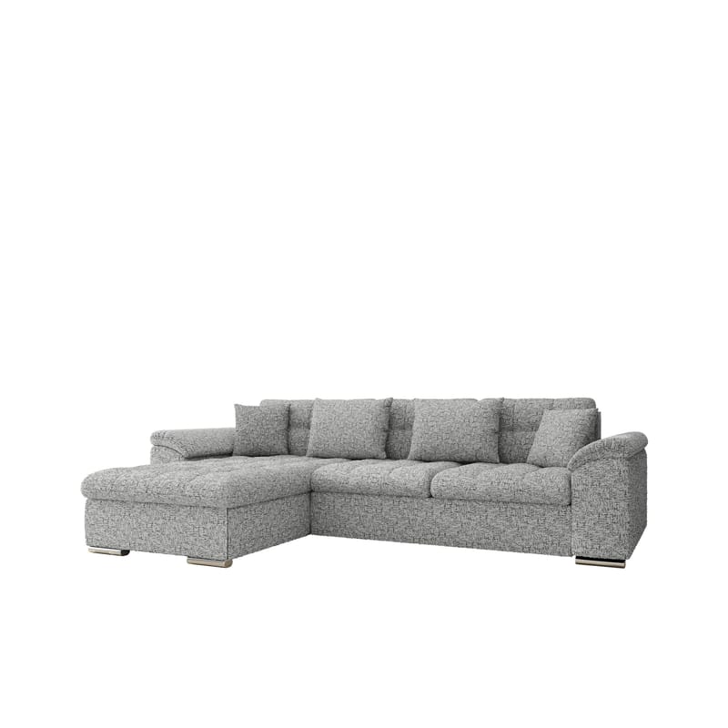Camior 4-personers sovesofa med chaiselong, venstrevendt, Grå