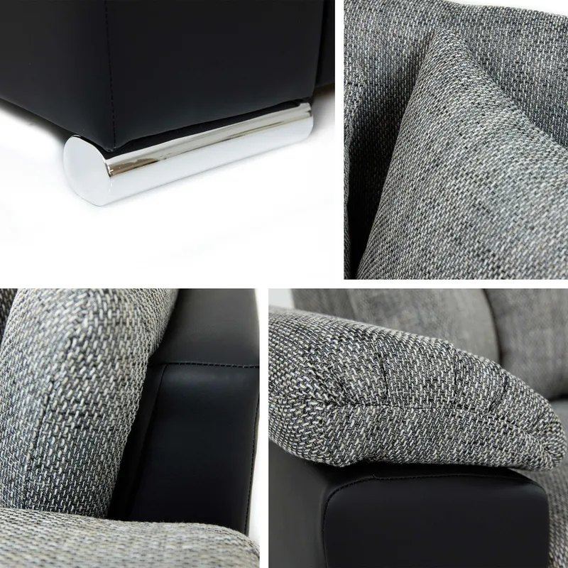 Camior 4-personers sovesofa med chaiselong, højrevendt - Hvid - Møbler - Sofaer - Sovesofaer