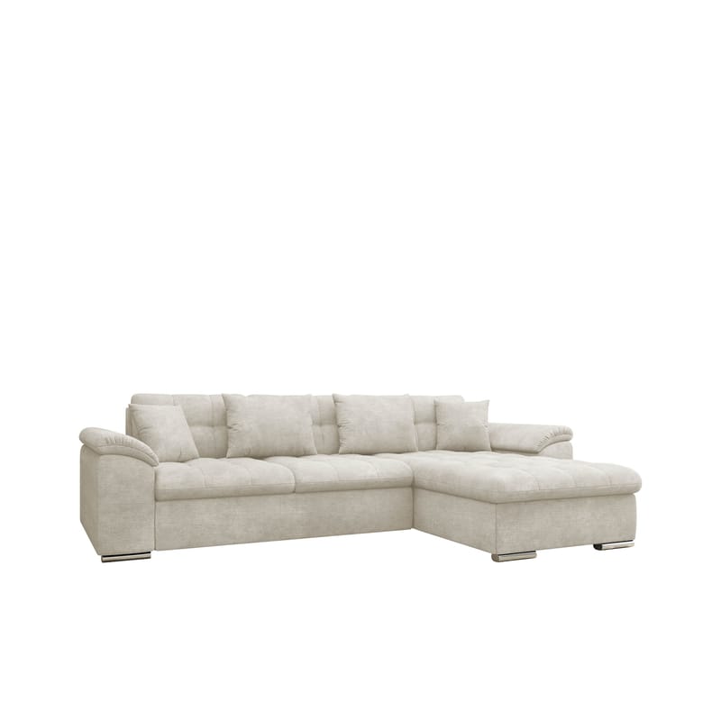 Camior 4-personers sovesofa med chaiselong, højrevendt, Lys beige