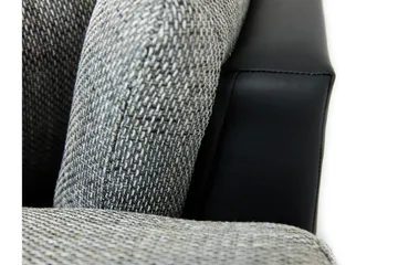 Camior Sovesofa Med 3-Personers Divan - Mørkegrå - Møbler - Sofaer - Sovesofaer