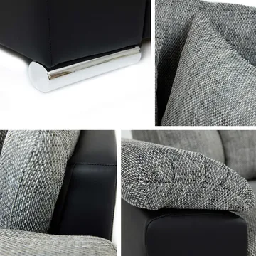 Camior Sovesofa med chaiselong 3-personers - Brun - Møbler - Sofaer - Sovesofaer