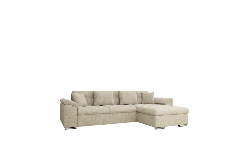 Camior Sovesofa med Divan 3-personers - Beige - Møbler - Sofaer - Sovesofaer
