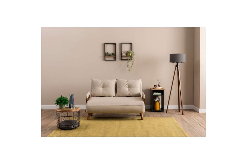 Canelo Sovesofa 2-sits - Creme - Møbler - Sofaer - Sovesofaer