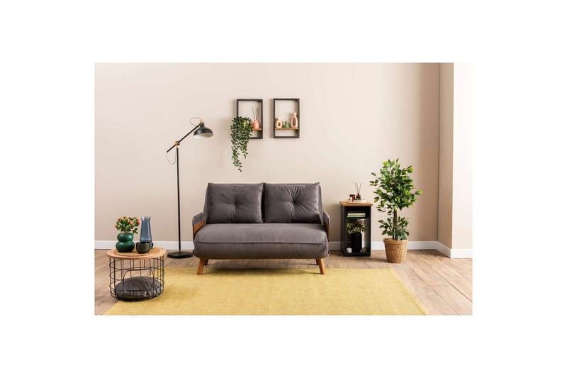 Canelo Sovesofa 2-sits - Grå - Møbler - Sofaer - Sovesofaer