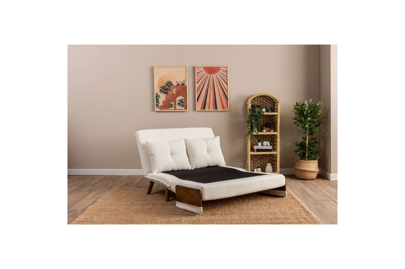 Canelo Sovesofa 2-sits - Hvid - Møbler - Sofaer - Sovesofaer