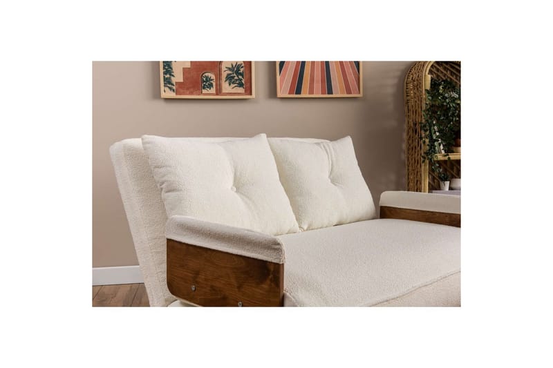 Canelo Sovesofa 2-sits - Hvid - Møbler - Sofaer - Sovesofaer