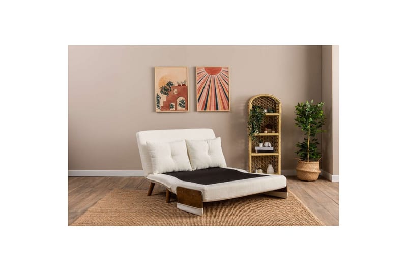 Canelo Sovesofa 2-sits - Hvid - Møbler - Sofaer - Sovesofaer