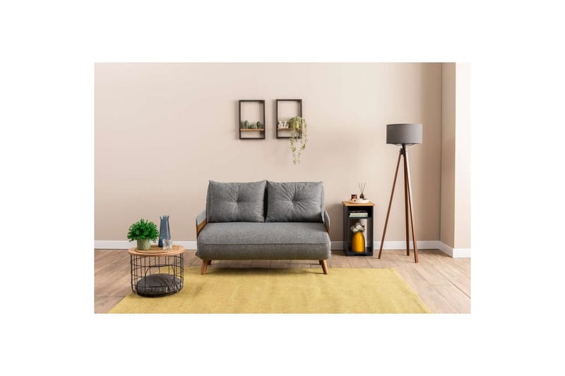 Canelo Sovesofa 2-sits - Lysegrå - Møbler - Sofaer - Sovesofaer