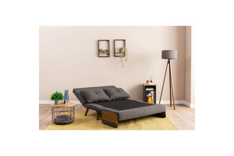 Canelo Sovesofa 2-sits - Mørkegrå - Møbler - Sofaer - Sovesofaer