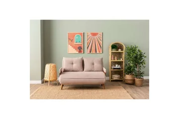 Canelo Sovesofa 2-sits - Mink - Møbler - Sofaer - Sovesofaer