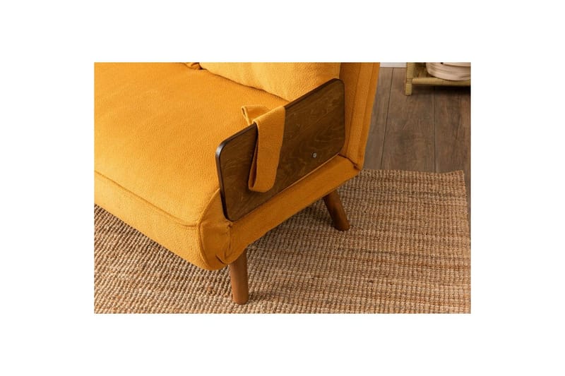 Canelo Sovesofa 2-sits - Sennepsgul - Møbler - Sofaer - Sovesofaer