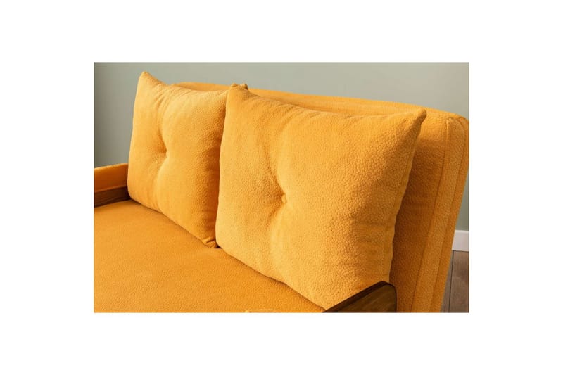 Canelo Sovesofa 2-sits - Sennepsgul - Møbler - Sofaer - Sovesofaer