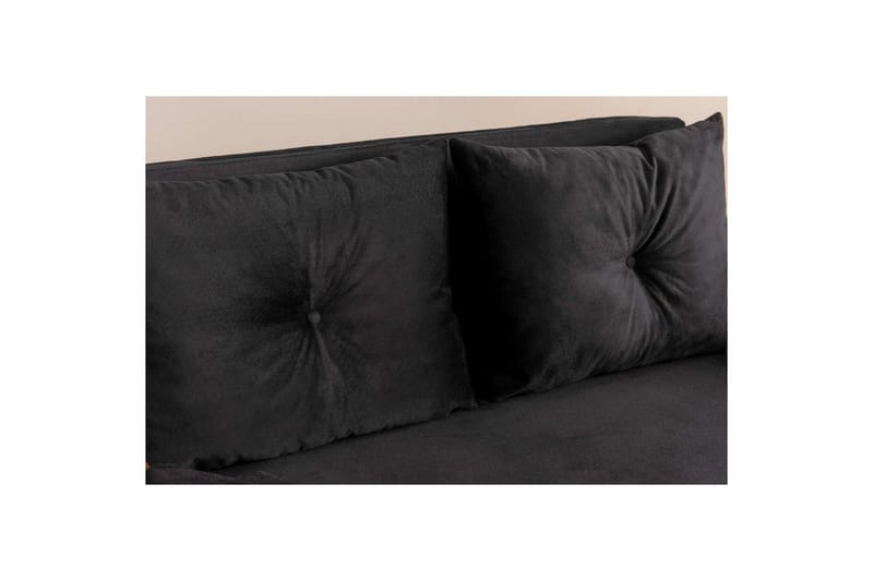 Canelo Sovesofa 2-sits - Sort - Møbler - Sofaer - Sovesofaer