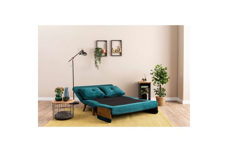 Canelo Sovesofa 2-sits - Petrol Grøn - Møbler - Sofaer - Sovesofaer