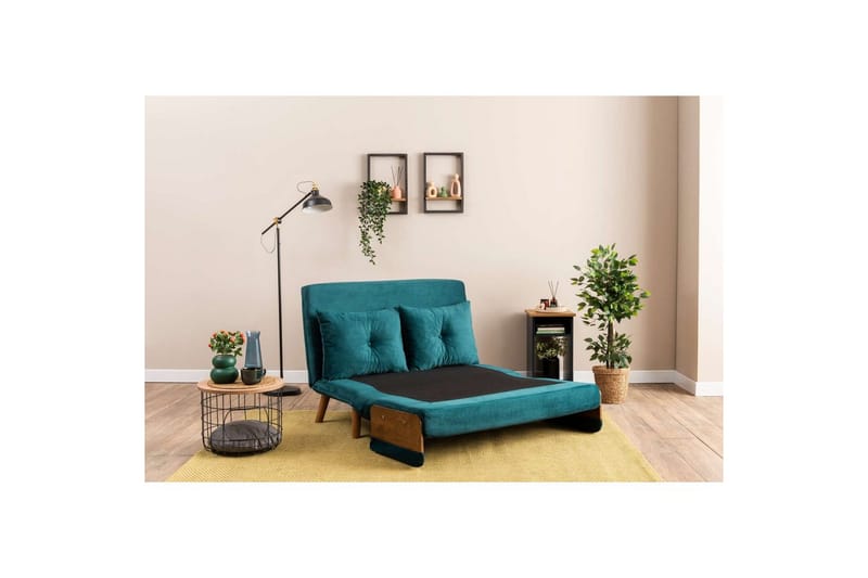 Canelo Sovesofa 2-sits - Petrol Grøn - Møbler - Sofaer - Sovesofaer