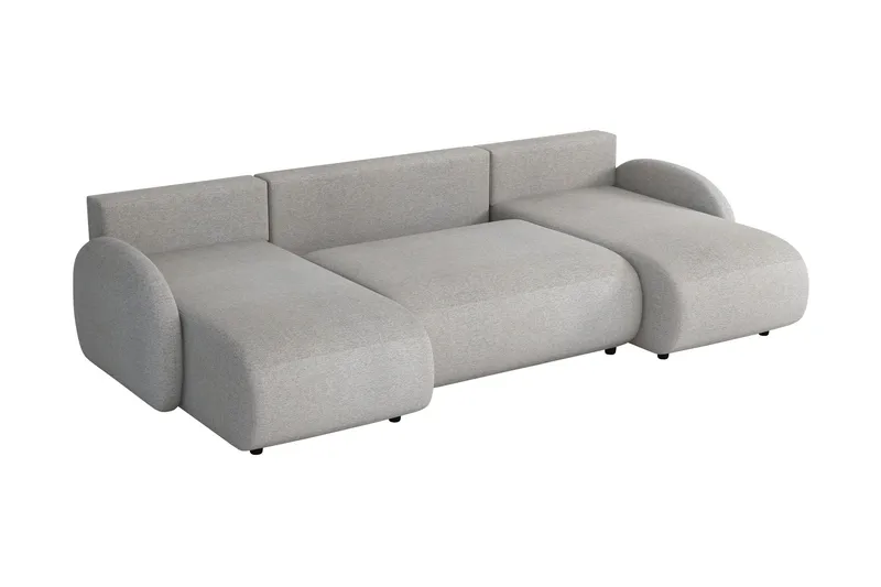 Carve Sovesofa Dobbelt Divan 3-Personers - Hvid - Møbler - Sofaer - Sovesofaer