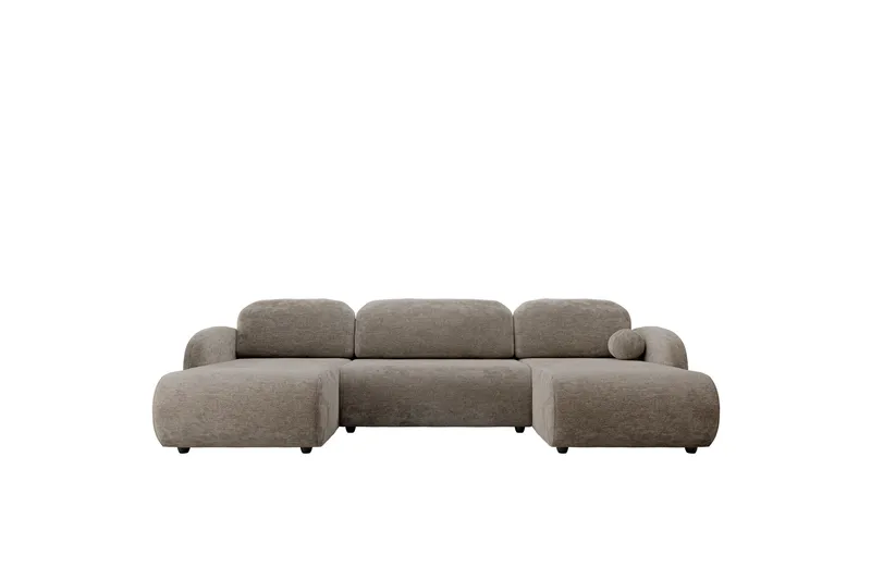 Carve Sovesofa Dobbelt Divan 3-Personers, Beige