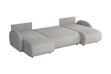 Carve Sovesofa Dobbelt Divan 3-Personers - Hvid - Møbler - Sofaer - Sovesofaer