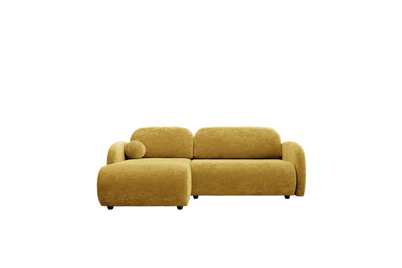 Carve Sovesofa Med 2-Personers Divan - Gul - Møbler - Sofaer - Sovesofaer