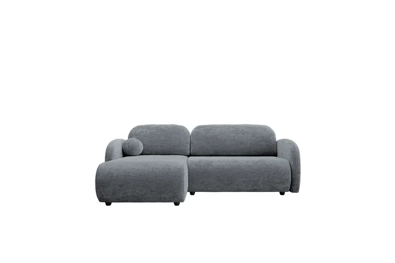 Carve Sovesofa Med 2-Personers Divan - Grå - Møbler - Sofaer - Sovesofaer