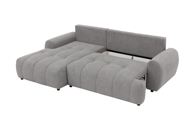 Ceibo Sovesofa med Chaiselong 3-personers - Grå - Møbler - Sofaer - Sovesofaer