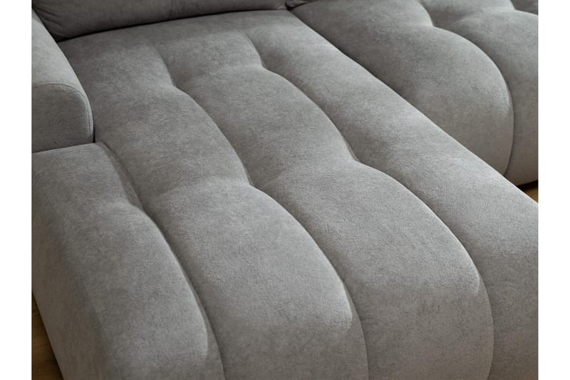 Ceibo Sovesofa med Chaiselong 3-personers - Grå - Møbler - Sofaer - Sovesofaer