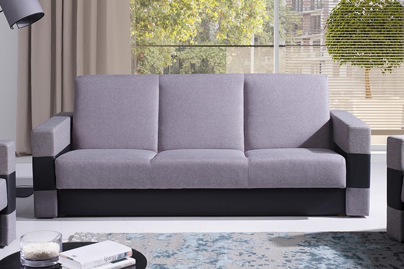 Cenia sovesofa 222x97x88 cm - Sovesofaer - Lædersofaer - 3 personers sovesofa