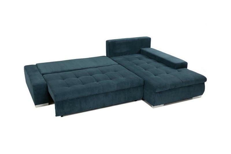 Cerys 3-sits Hörnbäddsoffa NO_BRAND Brown - Møbler - Sofaer - Sovesofaer