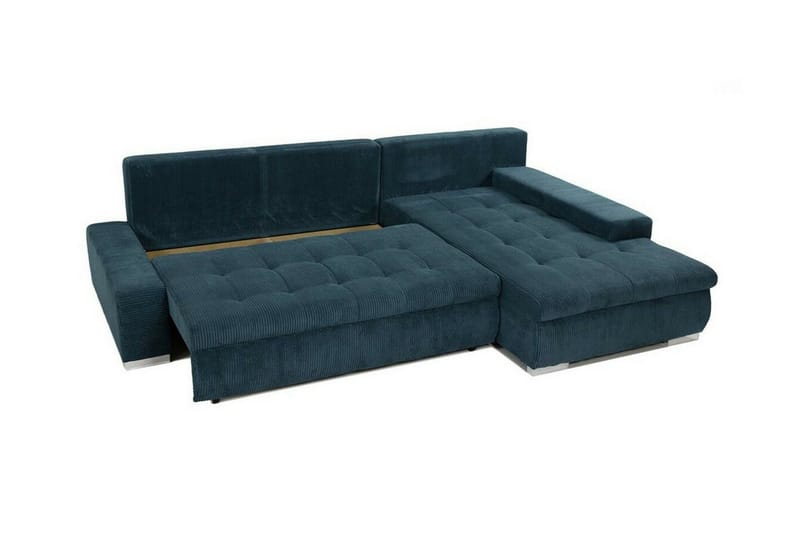 Cerys 3-sits Hörnbäddsoffa NO_BRAND Green - Møbler - Sofaer - Sovesofaer