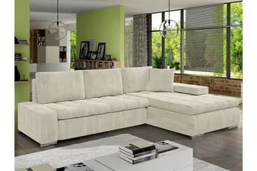 Cerys 3-personers hjørnesovesofa - Møbler - Sofaer - Sovesofaer