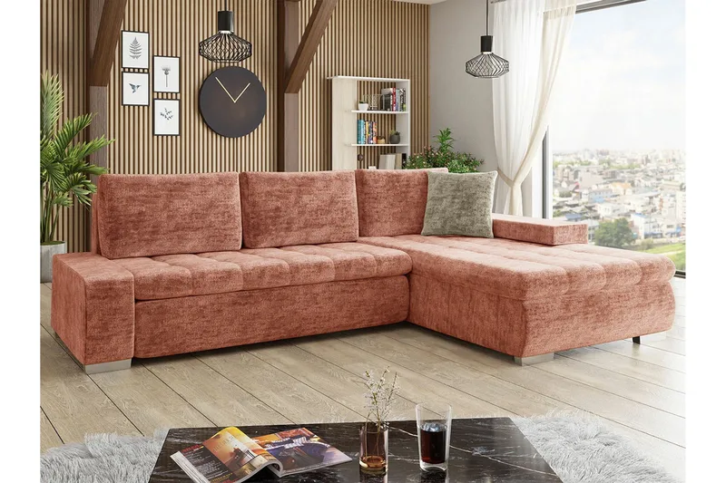 Cerys 3-personers hjørnesovesofa - Møbler - Sofaer - Sovesofaer
