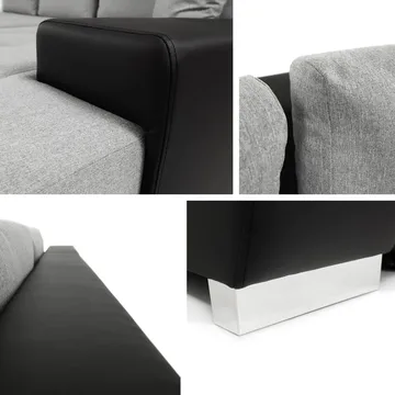 Cerys 4-personers Chaiselongsofa Venstre - Møbler - Sofaer - Sovesofaer