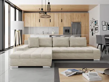 Cerys 4-personers Chaiselongsofa Venstre - Møbler - Sofaer - Sovesofaer