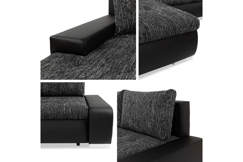 Cerys Sovesofa Med 3-Personers Divan - Grøn - Møbler - Sofaer - Sovesofaer