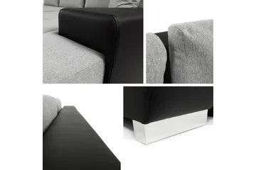 Cerys Sovesofa Med 3-Personers Divan - Grøn - Møbler - Sofaer - Sovesofaer