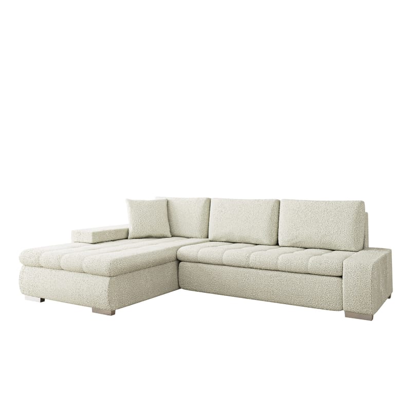 Cerys Sovesofa med chaiselong 4-personers, Beige